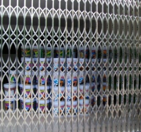 CỬA KÉO INOX KHÔNG LÁ